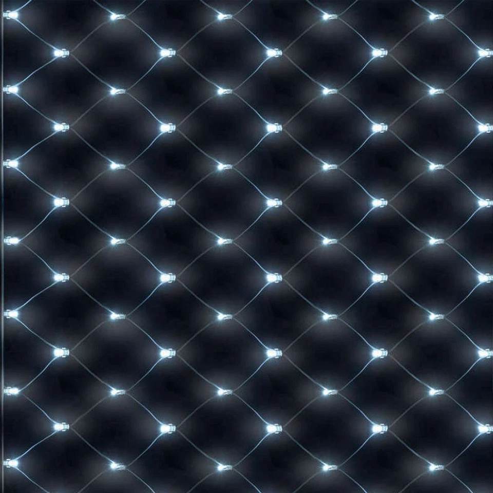 Coffre-Fort Voltage 120LED Filet Fairy Lumières 1.5x 2m pour Noël Mariage - Photo 4/4