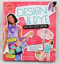 Klutz Design & Dye Create Fabric Prints Kit NIB New In Box