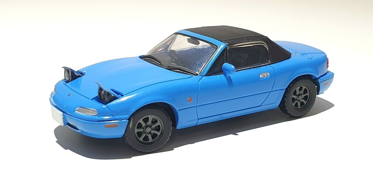 1/64 Toy's Cabin MAZDA MIATA NA EUNOS ROADSTER BLUE car model soft
