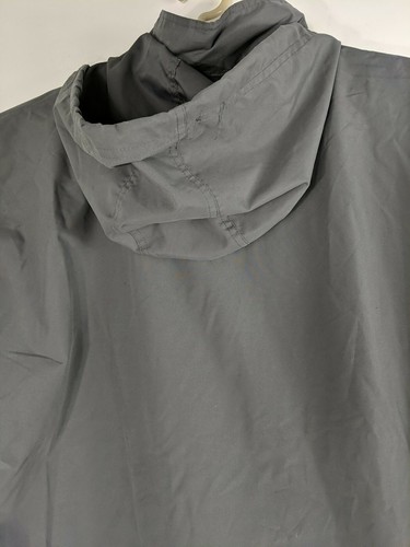 BCG Mens Half Zip Packable Jacket Size: Large Gray Lightweight Polyester - Picture 10 of 11