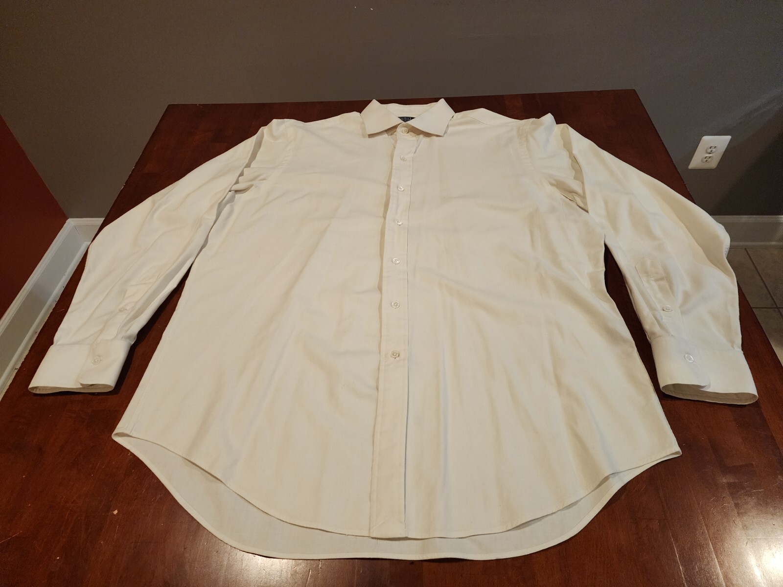 Camicia Ralph Lauren classica vestibilità bianca con bottoni pony taglia XL