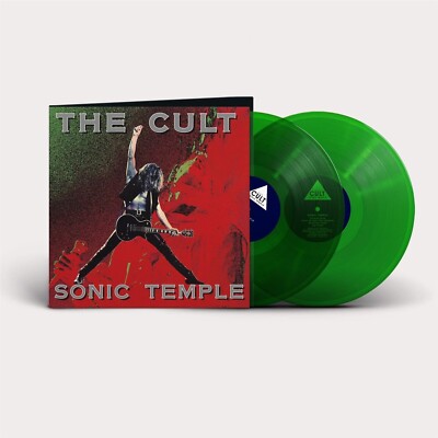 THE CULT - Sonic Temple (lim. ed.) (2023) 2 LP transparent green Vinyl