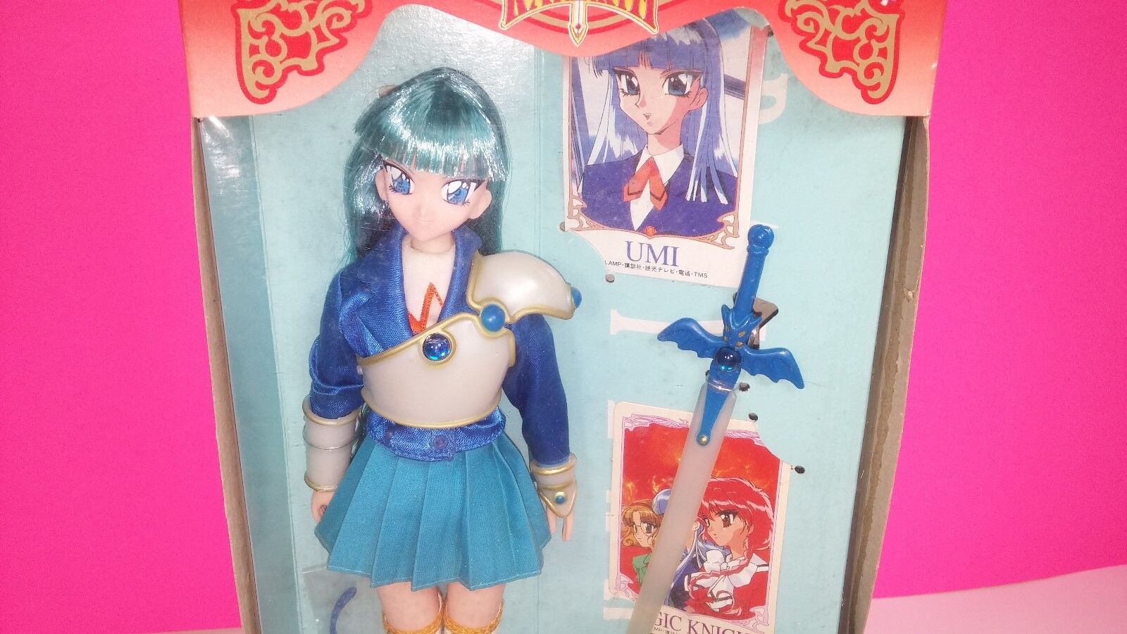 Umi Ryuuzaki Doll Figure Sega Anime Game Manga CLAMP Magic Knight Rayearth