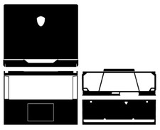 Carbon Vinyl Laptop Sticker Skin Decals Cover Guard for MSI GE78HX 13VH 17.3"