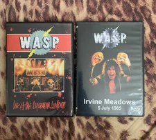 w.a.s.p 7 DVD Live AT The Liceum , First Blood Last Vision , Live At Meadows DVD