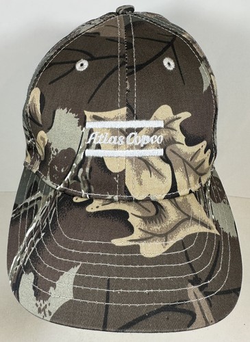Atlas Copco Hat Swedish Industrial Tools Equipment Co. Cap Camo Air Gas - Picture 2 of 7