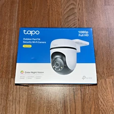 TP-LINK Outdoor Pan/Tilt Security WiFi Camera, 1080p Full HD TapoC500