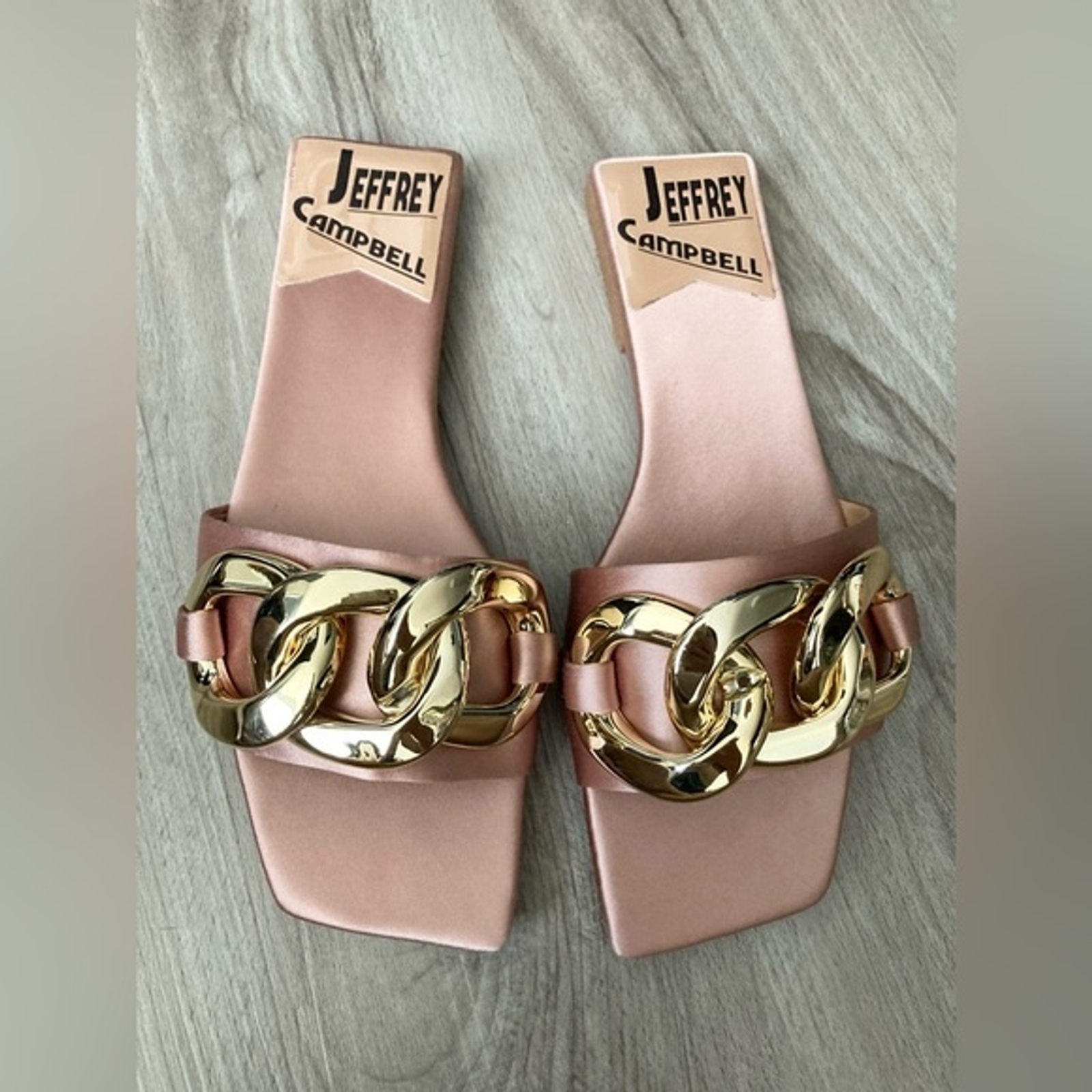 NEW Jeffrey Campbell Park Chain Slide Sandal 6 | eBay