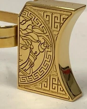 New laser engraved 1911 24k Gold Plated Mirror Polished Versace design