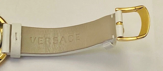 Orologio Versace Thea 38MM IP tono oro acciaio inox e cinturino pelle