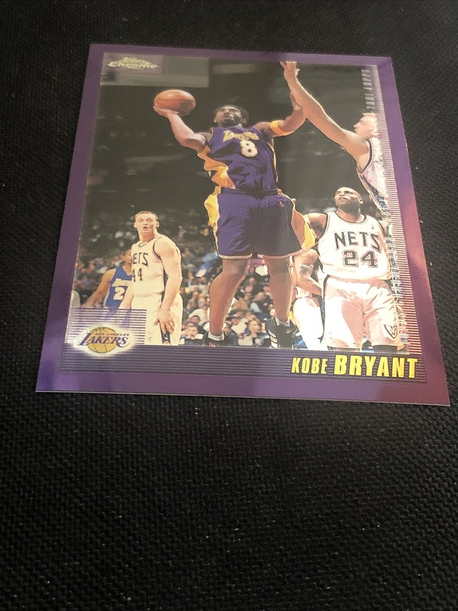 KOBE BRYANT 2000-01 Topps Chrome Purple Border #107 🔥 MInt