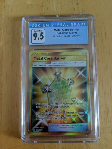 Metal Core Barrier graded CGC 9.5 for sale on eBay