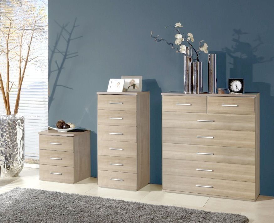 Qmax German Made Bedroom Furniture Drawer Range White