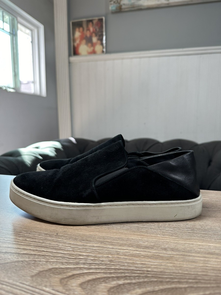 Vince Garvey Suede Slip On Convertible Shoe Sneaker Mule 