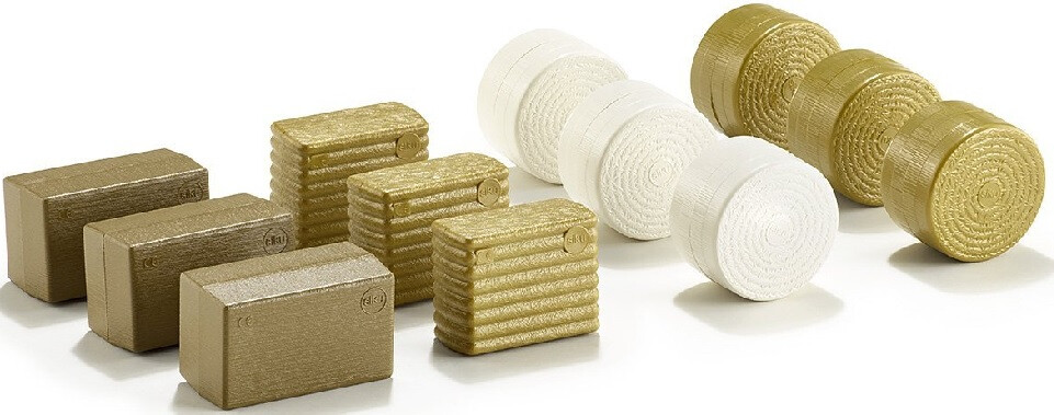 SIKU - Cassetta di balle di fieno e paglia - 1/32 - SIK2463