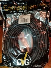Comprehensive Video Cable 4Pin Plug to 4Pin Plug S-VHS Cable 50Ft NIB
