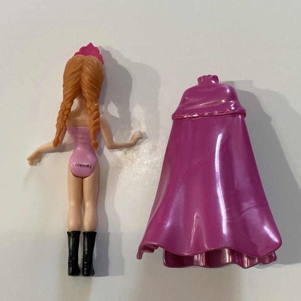 Disney Princess Anna Frozen MagiClip Magic Clip Polly Pocket Glitter Figure Doll - Image 2 of 4
