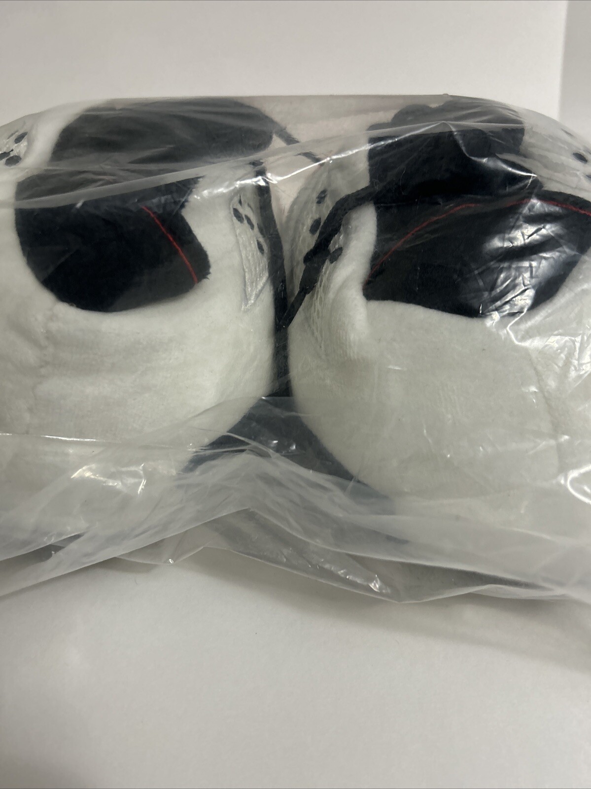 Retro Jordan 6 Puffy Sneaker Slippers Red/white/black One Size Fits All thumbnail 7