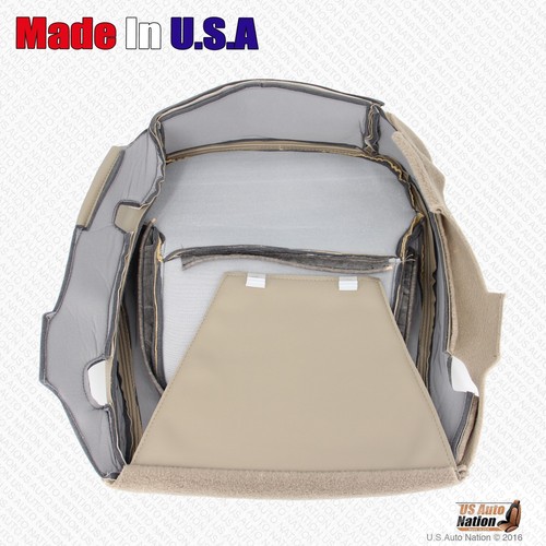 2003 For Acura TL Type S Driver Side Bottom Perforated Leather Seat Cover Tan - Picture 9 of 9