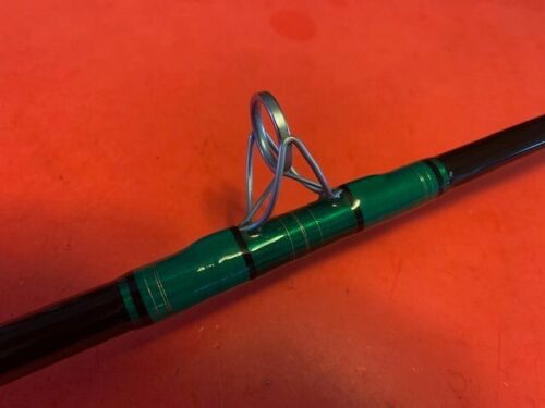 CUSTOM BUILT CALSTAR 6465 6 FOOT 6 INCH 20 TO 50 LB FISHING ROD PERFECTION FUJI - Picture 2 of 17