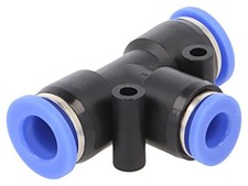 2x 138.0806 connector reduction branch connector "T" -095-15bar PNEUMATIC