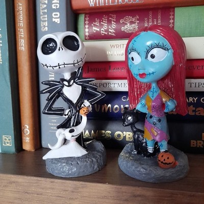 Nightmare Before Christmas Jack und Sally 13 cm groß Resin Top Zustand