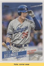 2018 Topps Cody Bellinger Highlights Target Blue Cody Bellinger #CB-24 READ n1u