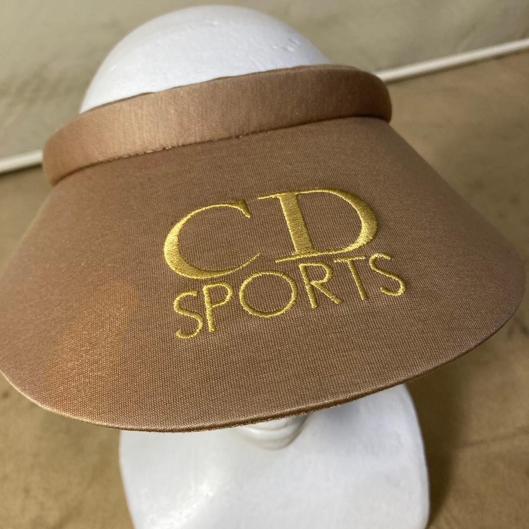 ディオール サンバイザー コレクション ゴルフ JA DIOR Christian Dior Sports Sun Visor Hat Women japan Used Casual Golf