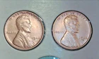 1946 P & D Lincoln Cent, Full Wheat Lines, Free Shipping to US