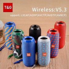 Bluetooth Wireless Portable Speaker Waterproof Stereo Bass USB TF FM Radio LOUD