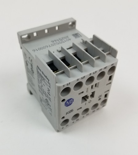 Allen-Bradley 100-K05ZJ01 Mini Contactor 5A 24Vdc 3 NO Main Poles NEW - Picture 10 of 10