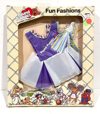 Vintage POUND PUPPIES 1986 Tonka FUN FASHIONS Cheerleader Outfit NIB New in Box