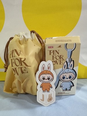 POP MART x The Monsters Labubu Pin For Love Vinyl Plush