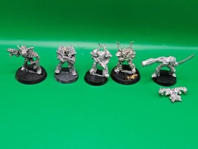 Chaos Renegade Slaanesh Squad Warhammer 40k Rogue Trader Metal OOP Lot #16
