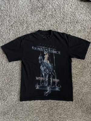 Beyonce 2023 Renaissance World Tour T-Shirt Black  New Without Tags