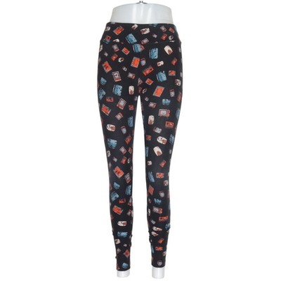 LuLaRoe, Leggings, Größe: ONE SIZE, Schwarz/Mehrfarbig, Elasthan/Polyester #C6j