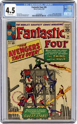 Marvel - FANTASTIC FOUR (1961-96; 2003-12) #26 - Grade 4.5 - Comic Book