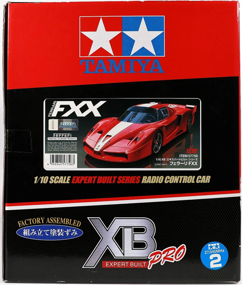 TAMIYA 57758 XB Pro Ferrari FXX TT-01 RC Car 1:10 - Expert Built-Seltenes Modell - Bild 3 von 4