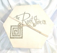 Antique The ROOTS Dept Store Co Hat Box