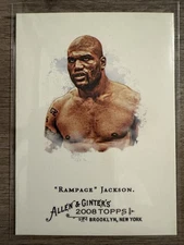 2008 ALLEN & GINTER QUINTON RAMPAGE JACKSON CARD #189 ~ UFC ~ MMA ~ MULTIPLES