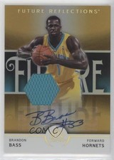 2005-06 Upper Deck NBA Reflections Future Gold 3/5 Brandon Bass #114 Auto tj6