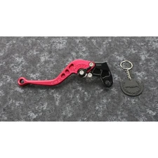Powerstands Racing Red Shorty Clutch Lever - 00-00428-24