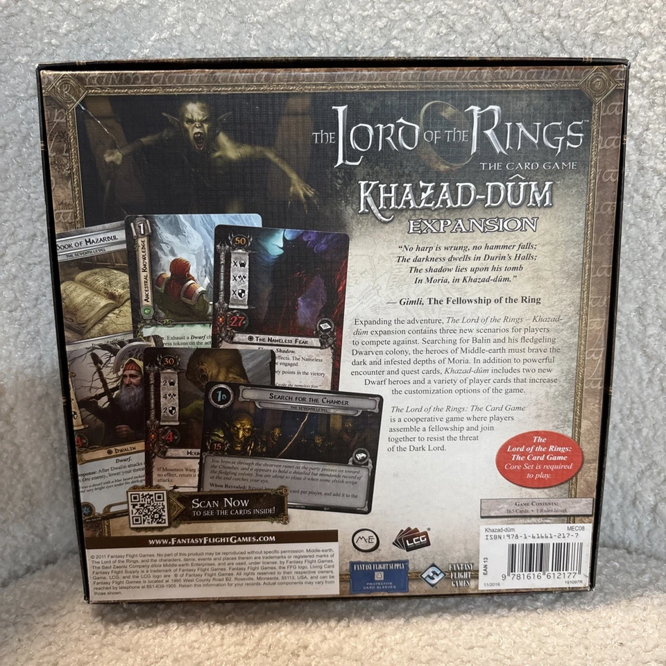 Khazad-Dum Lord of the Rings Card Game Expansion LCG Board - Image 2 of 4
