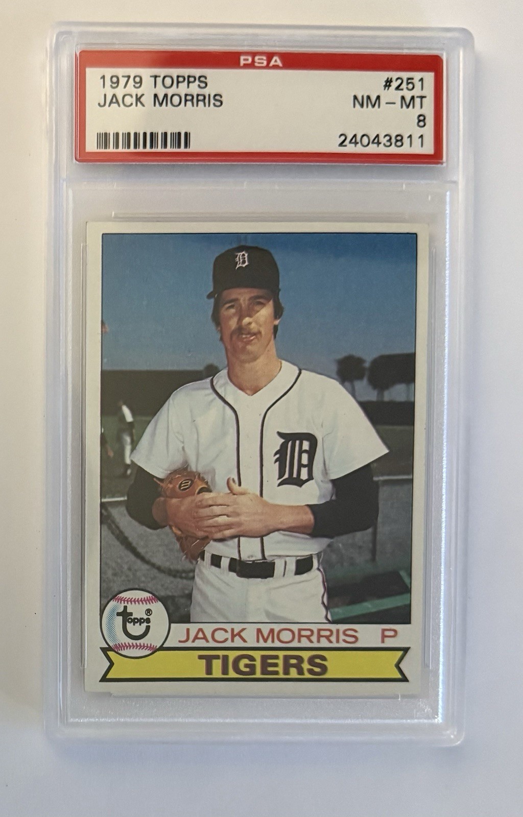 1979 Topps - Jack Morris #251 PSA 8