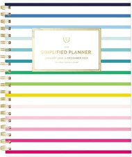 At-A-Glance Emily Ley for 9.25"x11.25" 2026 Happy Stripe