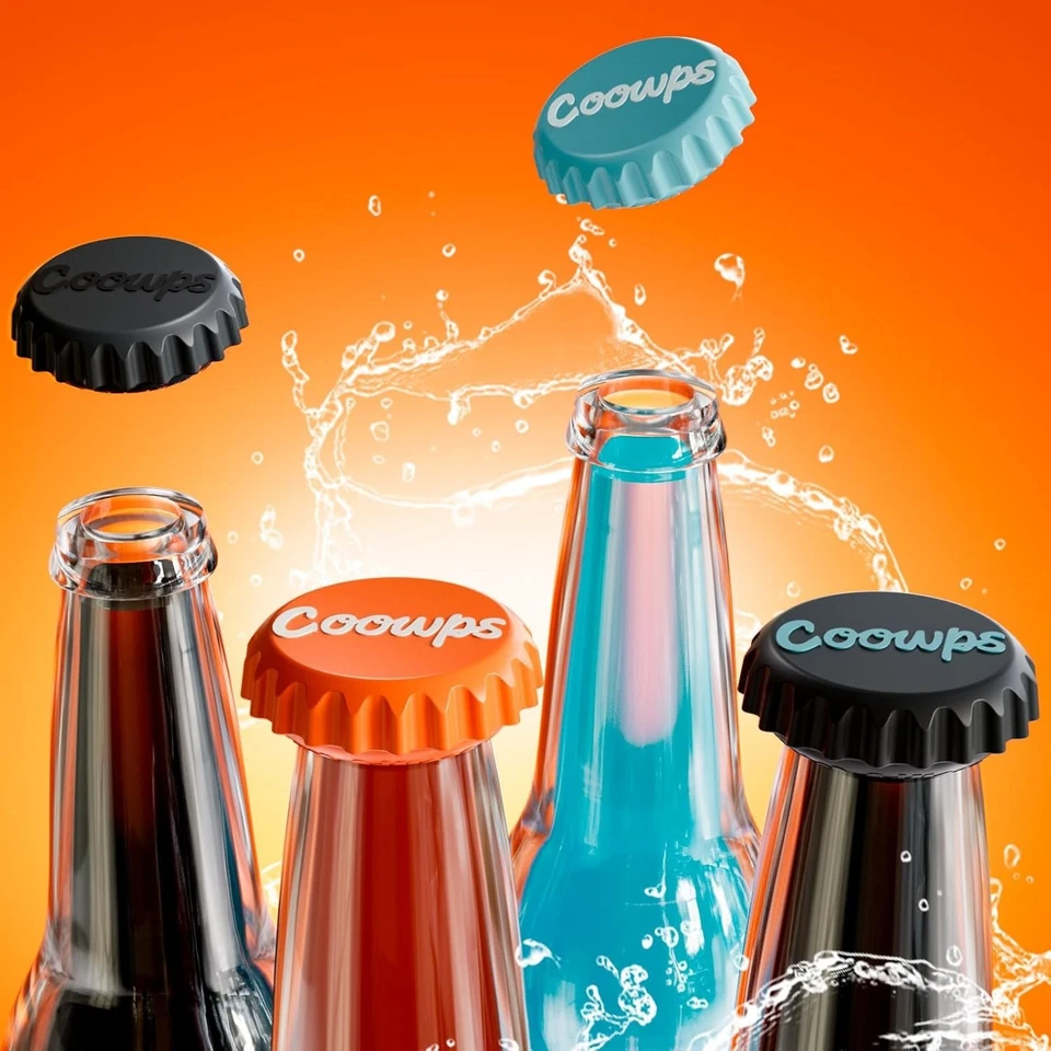 COOWPS Thumb Grip Caps for Nintendo Switch 2 2025, Creative Bottle Cap BRAND NEW - Image 3 of 4