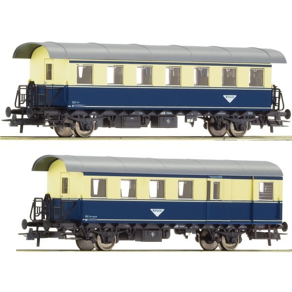 Roco 6200081 H0 2er Set Spantenwagen, &Ouml;BB, Ep. III H0 + Neu