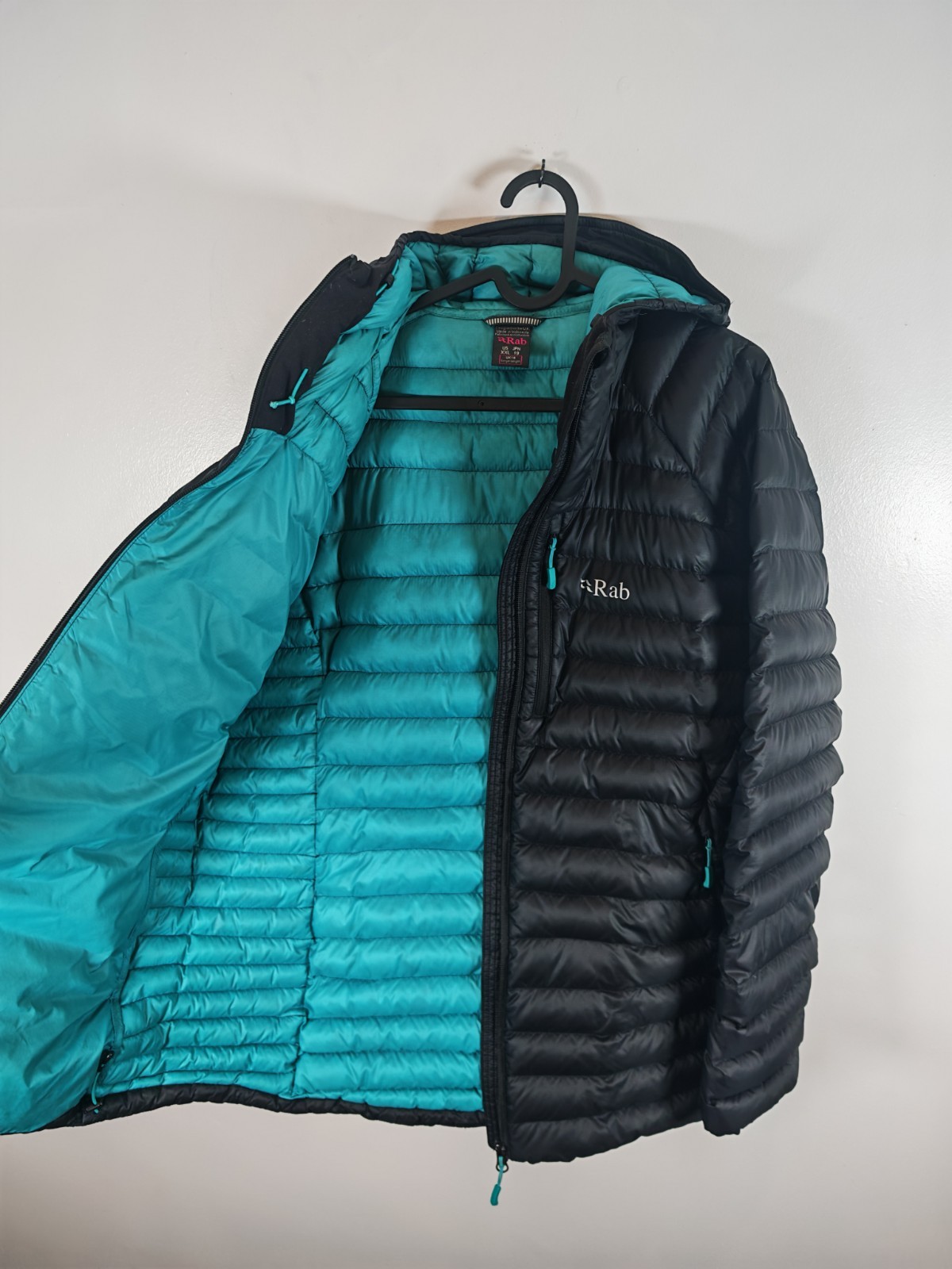 Rab Microlight Alpine Long Down Jacket Womens UK … - image 4