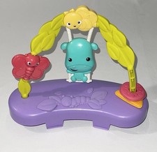 Fisher Price PINK PETALS Jumperoo Replacement Part Swinging Hippo
