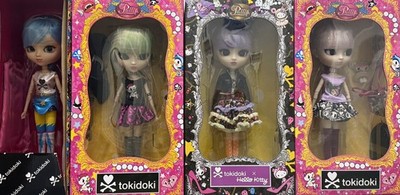 NIB Groove Pullip  Tokdoki  Doll figure Bundle Stella, Luna, Violetta & Lunarosa